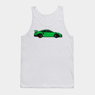 GT2RS Side Green Tank Top